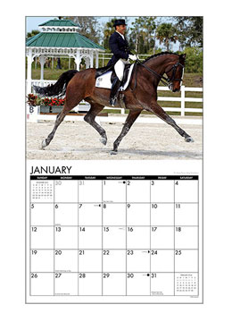 Dressage 2014 Wall Calendar