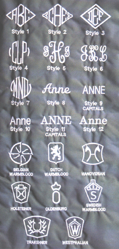 Tally Ho Custom Dressage Saddle Cover with Elastic
