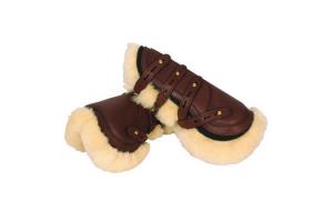 Crosby Leather Open Front Boots