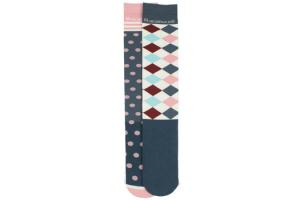 Horseware Ladies Argyle Knee Socks