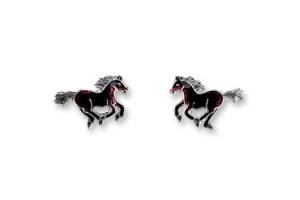 Black Stallion Earrings