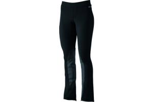 Kerrits Plus Size Microcord Bootcut Knee Patch Breeches in Black