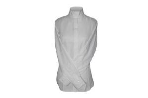 Tailored Sportsman Itty Bitty Wrap Shirt  in White 
