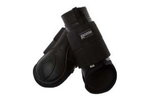Roma Form Fit Front Boots in Black
