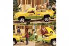 Breyer Traditional Yellow Dually Pickup Truck 2612