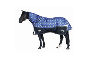 Weatherbeeta Freestyle 1200D Detach-A-Neck Heavy 360g Turnout in Purple and Grey Plaid