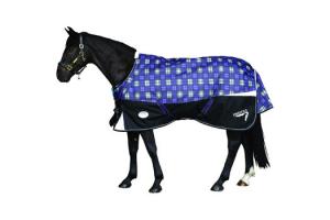 Weatherbeeta Freestyle 1200D Lite Turnout in Purple Plaid