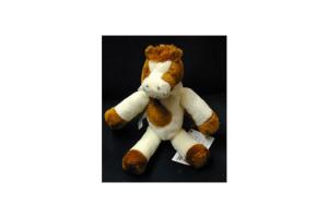 Brown and White Horse Rattle by Douglas Toys