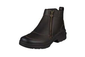 Ariat Women's Barn Yard Side Zip Boots in Dark Brown