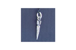 Sterling Silver Carrot Charm