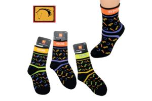 Epona Orange Go Happy- Go Lucky Socks