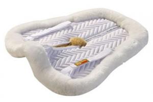 Fleeceworks Traditional Wither Relief HalfPad in White