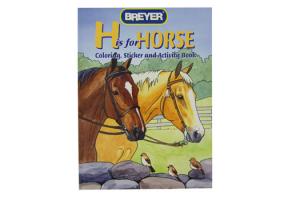 Breyer "H" is for Horse Coloring, Sticker & Activity Book - 4120, Softcover | ISBN: 019756041205