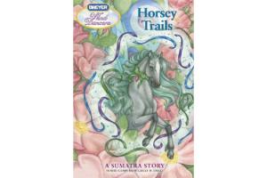 Breyer Wind Dancers #11 - Horsey Trails - A Sumatra Story by Sibley Miller - 6151, Softcover | ISBN-10:-0-312-60544-5| ISBN-13:9780312605445
