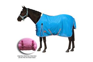 Weatherbeeta Pony Standard Neck Fly Sheet in Bright Blue