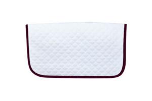 White with Burgundy Trim Toklat Baby Pads 3 Pack