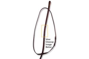 Vespucci Fancy Raised Brown Standing Martingale