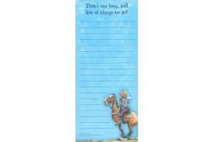 Long, Tall List Magnetic Note Pad