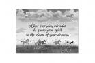 Allow Miracles Horse Magnet