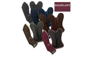 Pessoa Shipping Boots in Brown and Eggplant