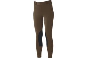 Kerrits Sit Tight N Warm WindPro Knee Patch Breeches in Saddle Brown