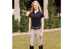 The Tailored Sportsman Trophy Hunter Full Seat Breeches in Tan