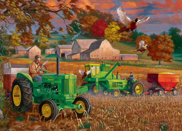 John Deere Heritage Collectors Series Puzzle - Bumper Crop