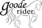 Goode Rider Horsebit Jean Rider Full Seat Breeches in Dark Rinse