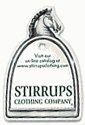 Stirrups Horse Hoodie in Pink