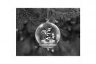 ZZZ - Breyer Glass Globe Ornament - Gifts from Santa 700413