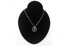 Petite Reverse Horse Head Disc Necklace by Loriece