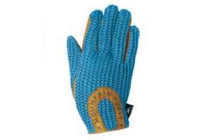 Mountain Horse Child's Crochet Gloves in Regal Blue