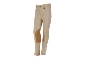 Dublin Pytchley Child's Adjustable Waist Breeches - Beige