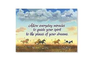 Allow Miracles Horse Magnet