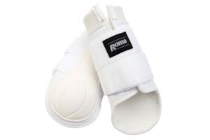 Roma Form Fit Front Boots in White